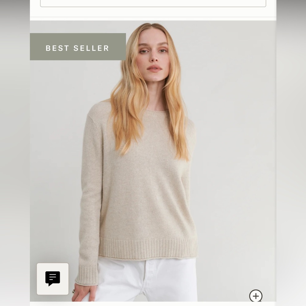 Jenni Kayne Everyday Sweater (oatmeal runs like a m/l)